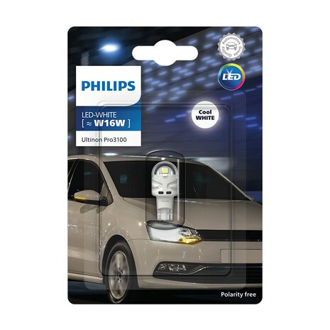 Philips W16W LED Retrofit White 12V