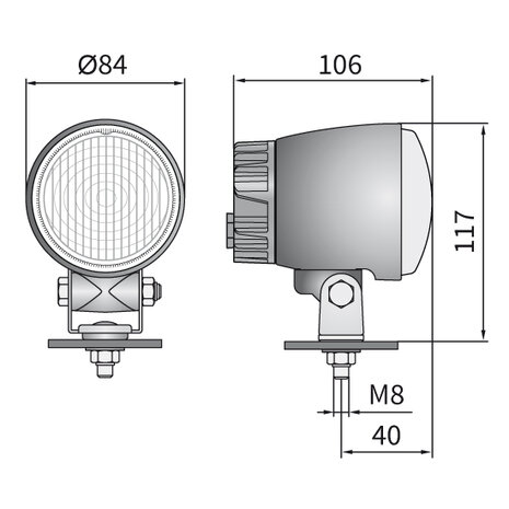 Wesem LED Daytime Running Light