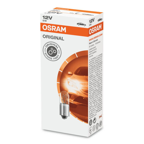 Osram Bulb BA9s 12V Original Line 10 Pieces