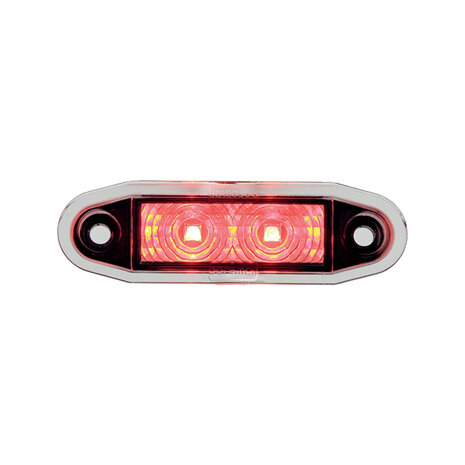 Boreman LED Marker Lamp Red Easy-Fit 0.5m Cable