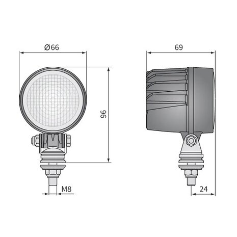 LED Work Light CRC4