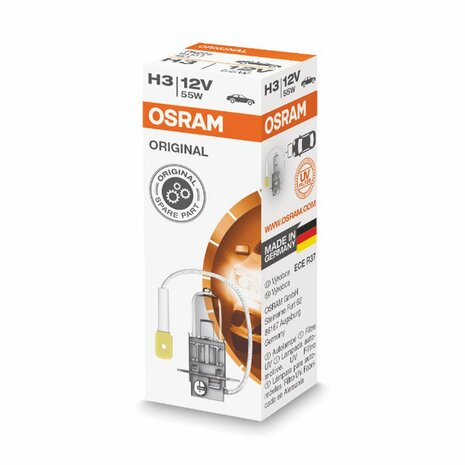 Osram H3 Halogen Lamp 12V PK22s Original Line