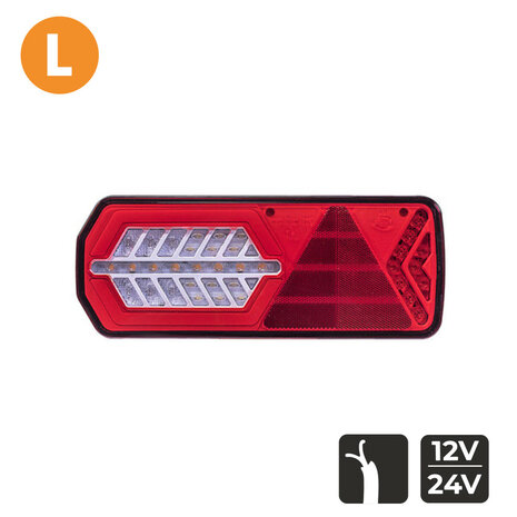 Dasteri DSL-5001TR LED Rear Light Left + Triangle Reflector