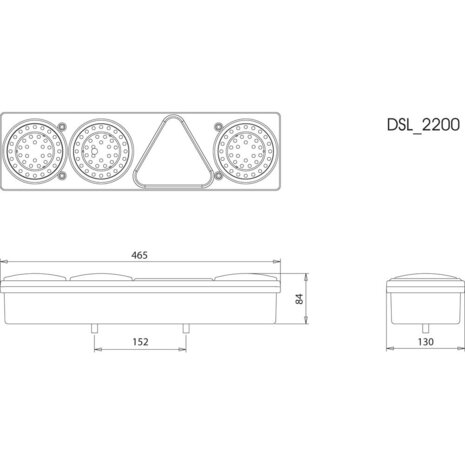 6-Function Rear Led Lamp Right