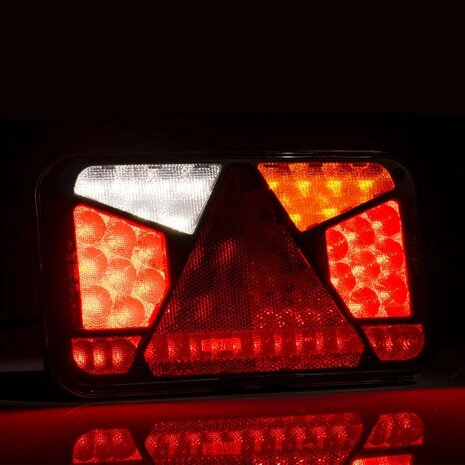 Fristom FT-370 LED Taillight 6-Functions with Canbus Resistor