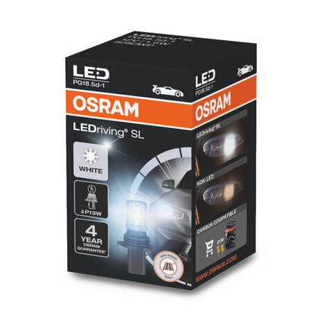 Osram P13W LED Retrofit White 12V PG18.5d-1