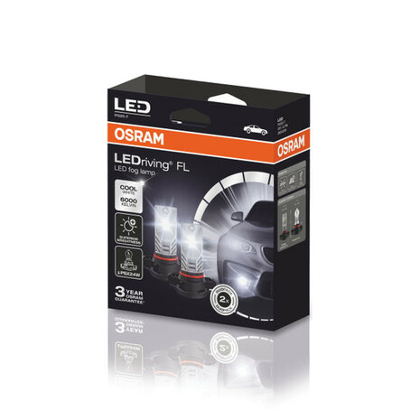 Osram PSX24W LED Foglight Set 12 volt 2 Pieces