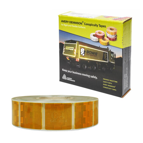 Avery V-6791 Reflective Tape Yellow | 50M