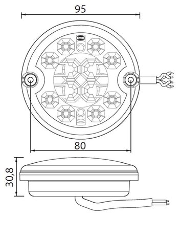 2-Function Rear Led Lamp