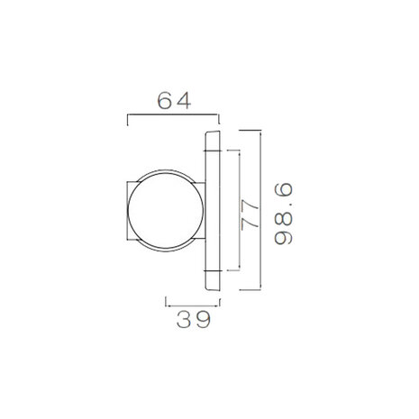 Aspöck LED Marker Lamp Superpoint III Short | Left/Right