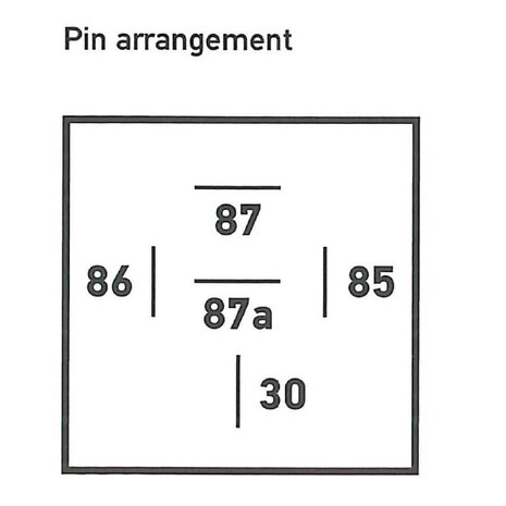 12 Volt Change-Over Contact Relay 30A