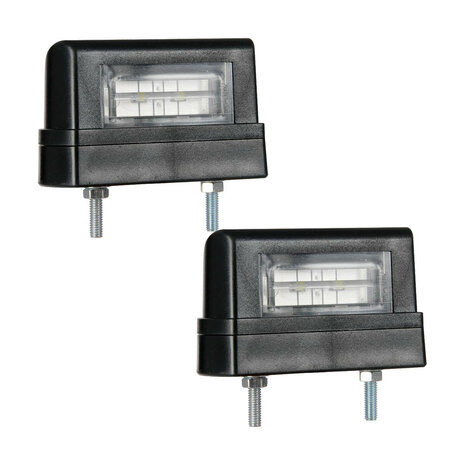 Fristom FT-016/1 LED License Plate Light 12-24V 2 Pieces