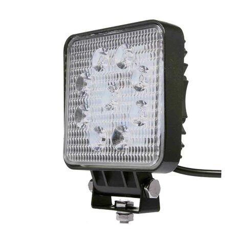 10 Pieces 27W LED Work Light Square BUDGET