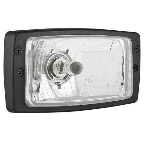 Headlamp H4 184x102x80 + Frame