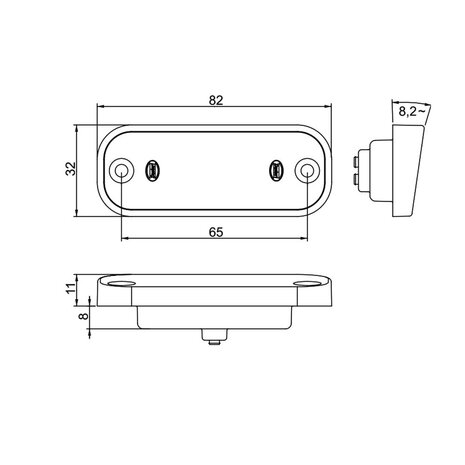 Led Number Plate Lamp 10-30V