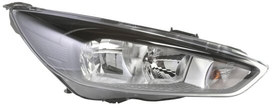 Hella Koplamp Ford Focus III 14- zwart Dagrijverlichting H1 | 1EE 354 827-121