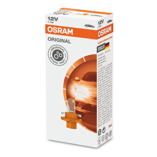 Osram Bulb 12V BX8.4d Original Line 10 Pieces