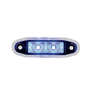 Boreman LED Marker Lamp Blue Easy-Fit 0.5m Cable