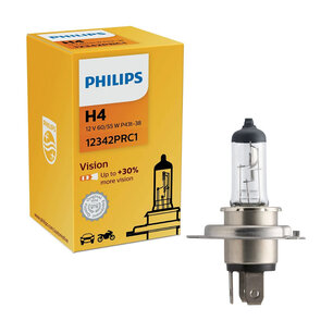 Philips H4 Halogen Bulb 12V P43t Vision